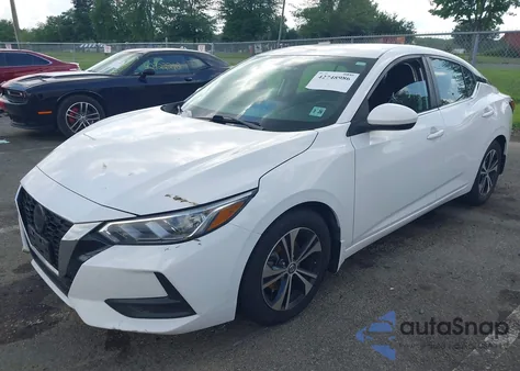 2021 Nissan Sentra Sv Xtronic Cvt from USA, damaged, VIN 3N1AB8CV0MY207703